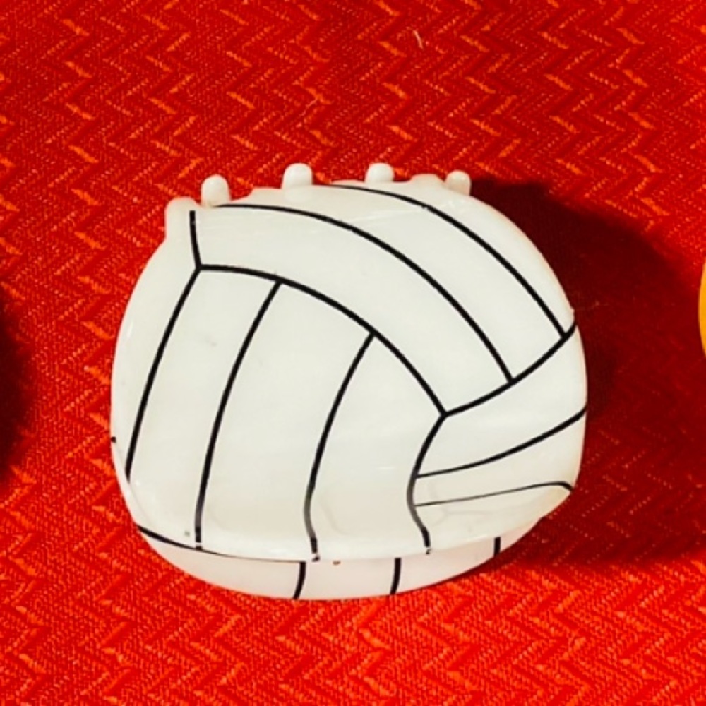 Volleyball hair clip